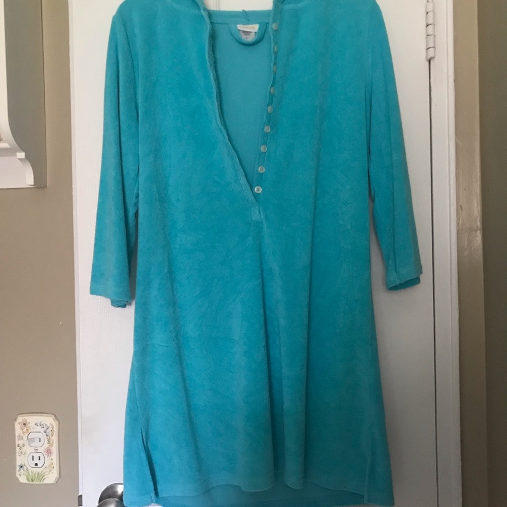 Terry cloth Beach Coverup